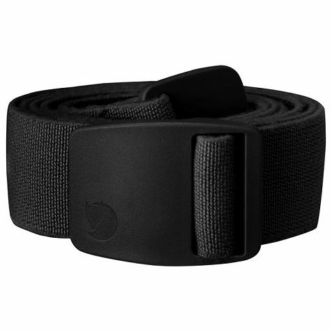 Fjallraven Men Keb Belts Black PH301589 Philippines